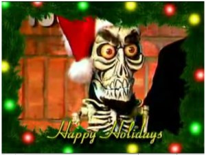 Achmed sings 'Jingle Bombs'
